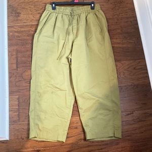 Army green wide leg pants from a new day of target